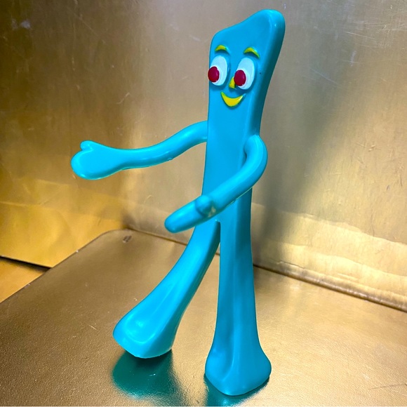 GUMBY CLASSIC COLLECTIBLE SIMPLE FUN BENDABLE POSABLE TOY ADVENTURES OF GUMBY 6” - Picture 2 of 9